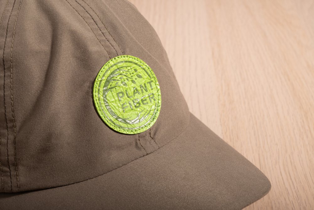 Patch i växtbaserat konstläder