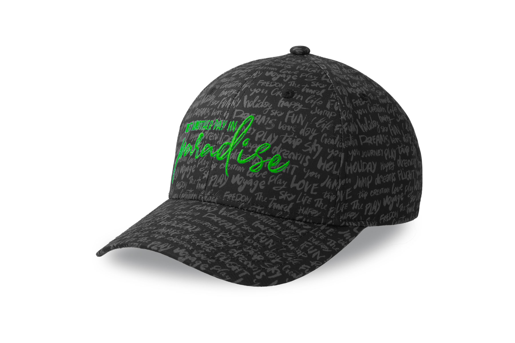 Baseballkeps 6 paneler, böjd skärm 2709 bild 7