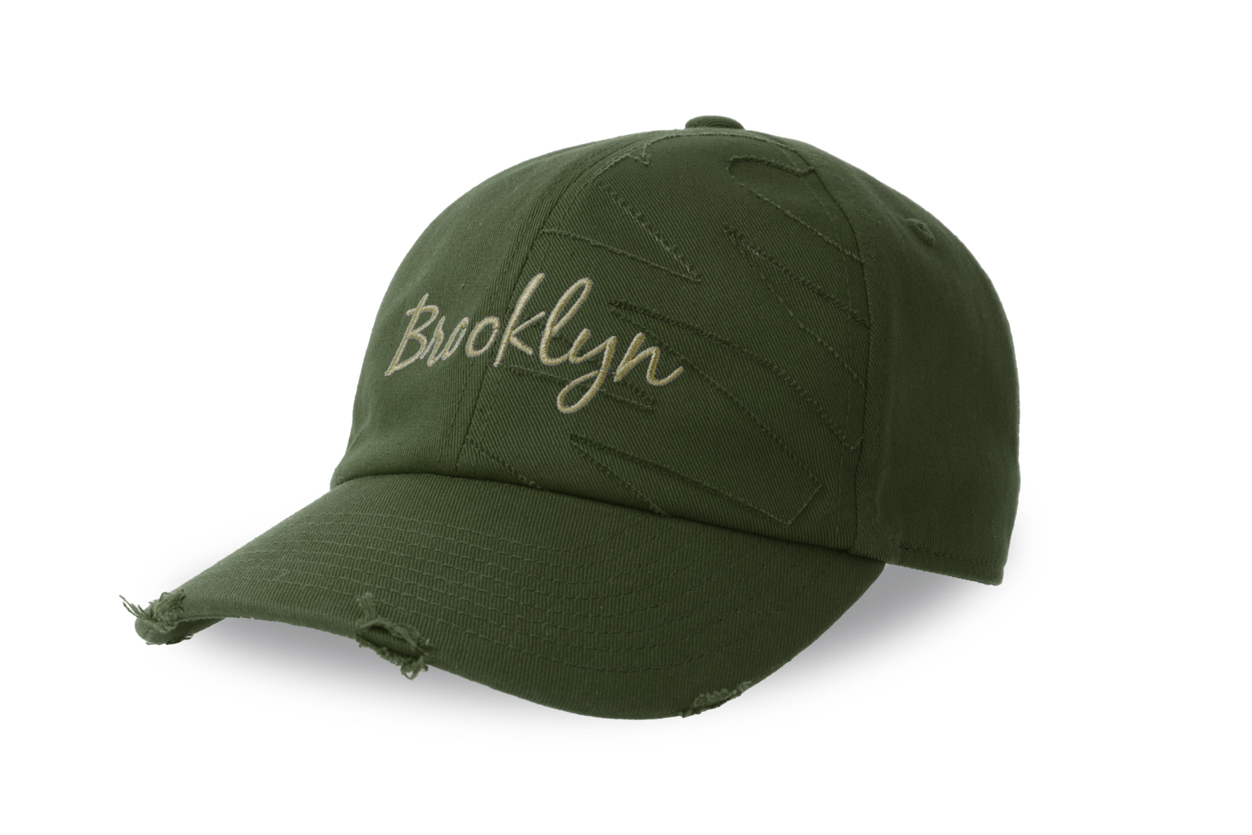 Dad hat, slitet utseende 2746 bild 3