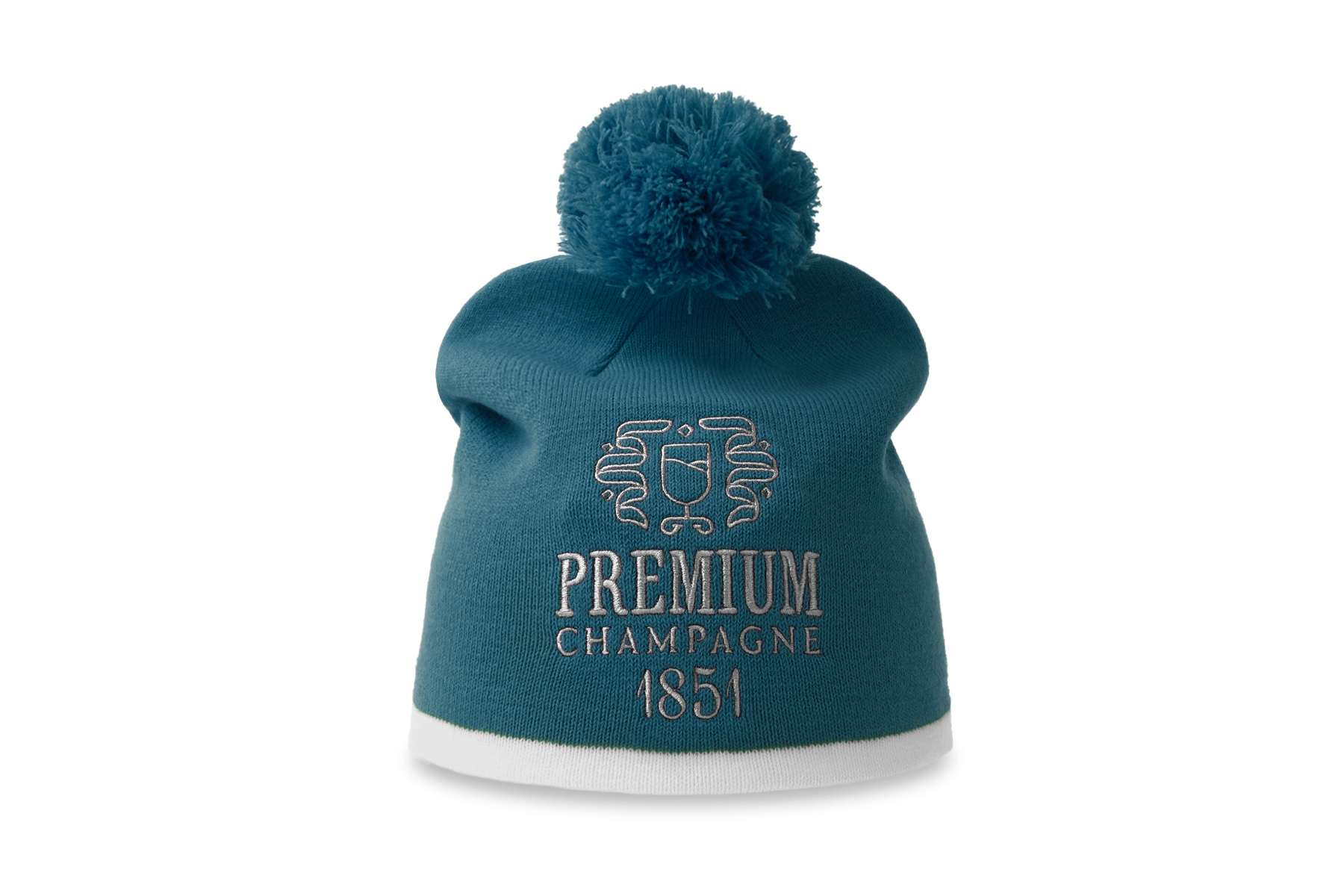 Jacquardmössa med pompom 2860 bild 7