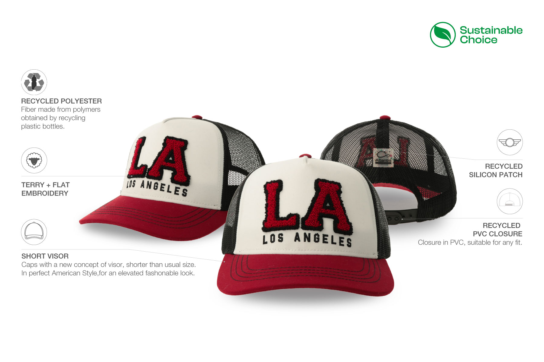 Snapback-keps i canvas 2710 bild 9